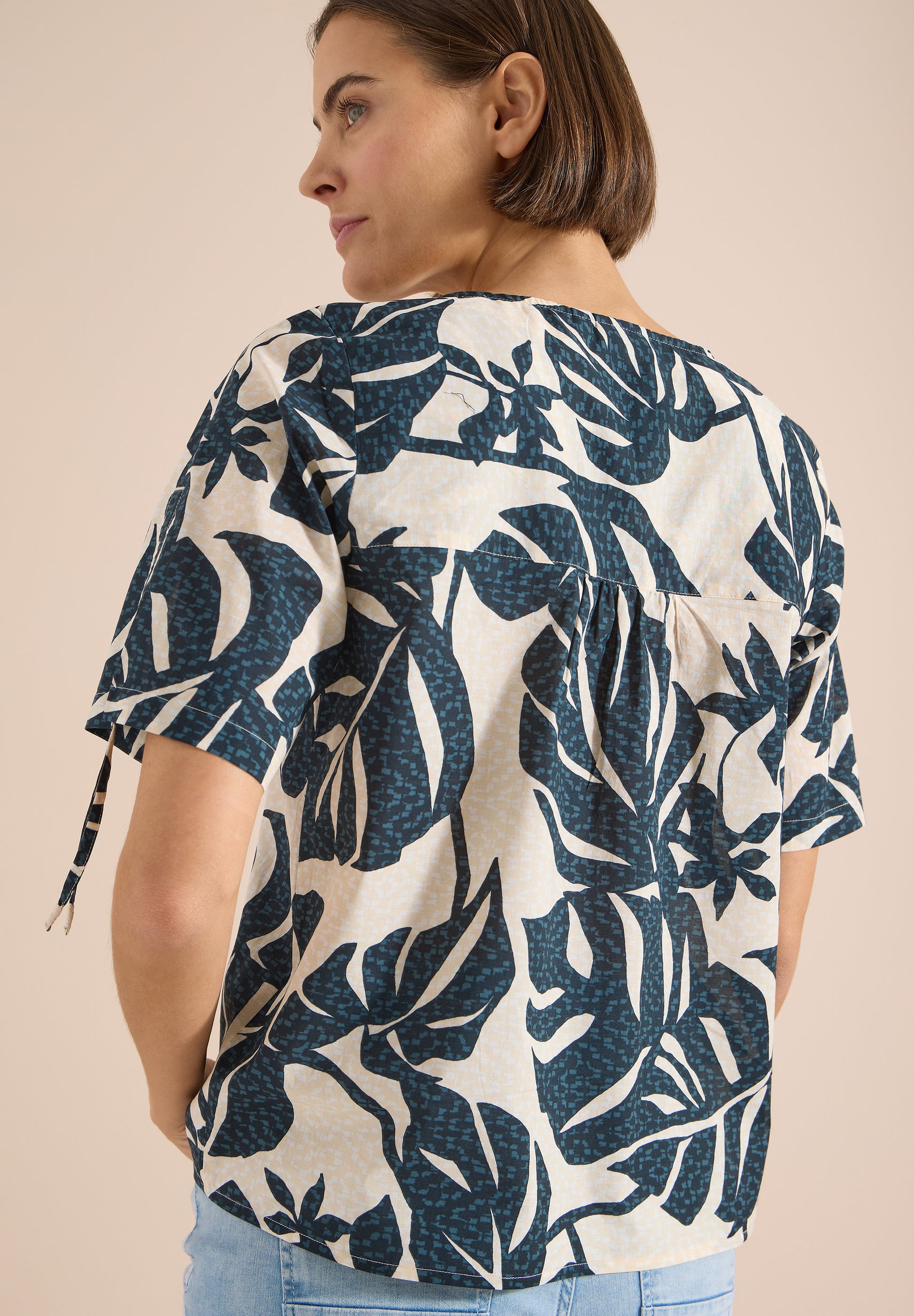 Cecil Top Palms Groen - OAK Fashion Noordwolde