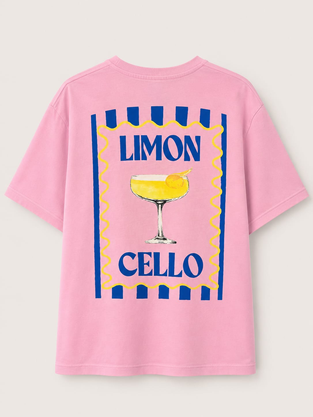 Oak T-shirt Limoncello Roze - OAK Fashion Noordwolde