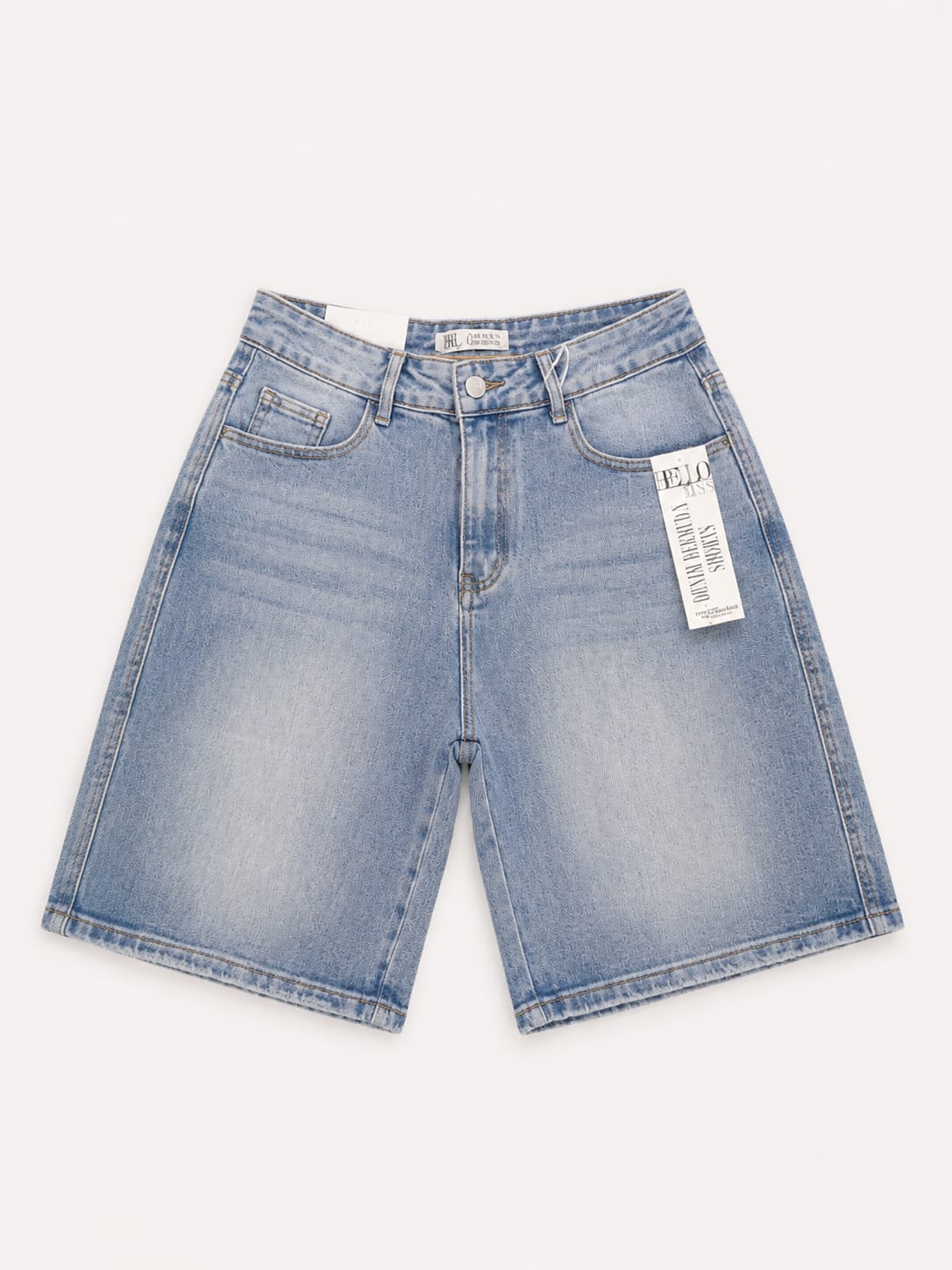Oak Bermuda Denim Denim - OAK Fashion Noordwolde