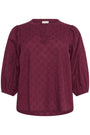 Kaffe Curve KCloulou Blouse 3/4 SL