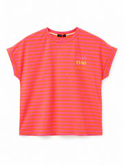 Oak Top Streep Ciao Oranje - OAK Fashion Noordwolde