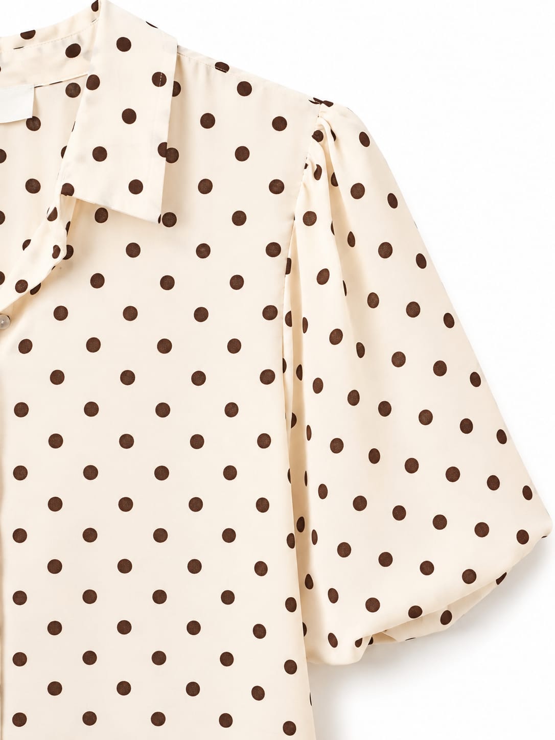 Oak Blouse dots Off White - OAK Fashion Noordwolde