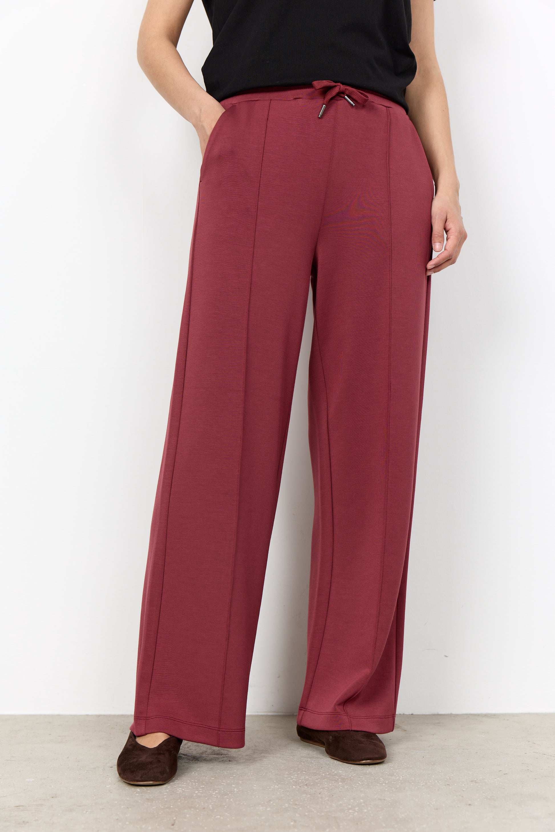 Soya Concept Pantalon Banu Rood - OAK Fashion Noordwolde