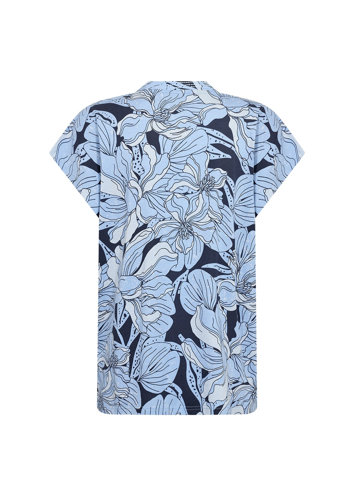 Soya Concept Top Felicity Blauw - OAK Fashion Noordwolde