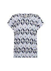 Soya Concept Top Felicity Blauw - OAK Fashion Noordwolde