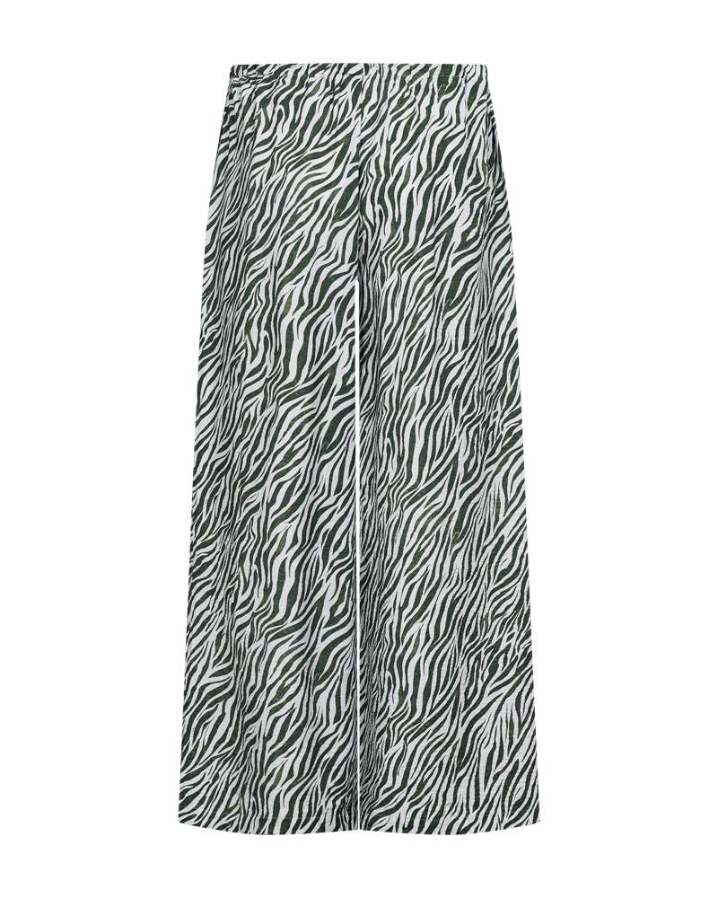 Freequent Pantalon Mele Groen - OAK Fashion Noordwolde