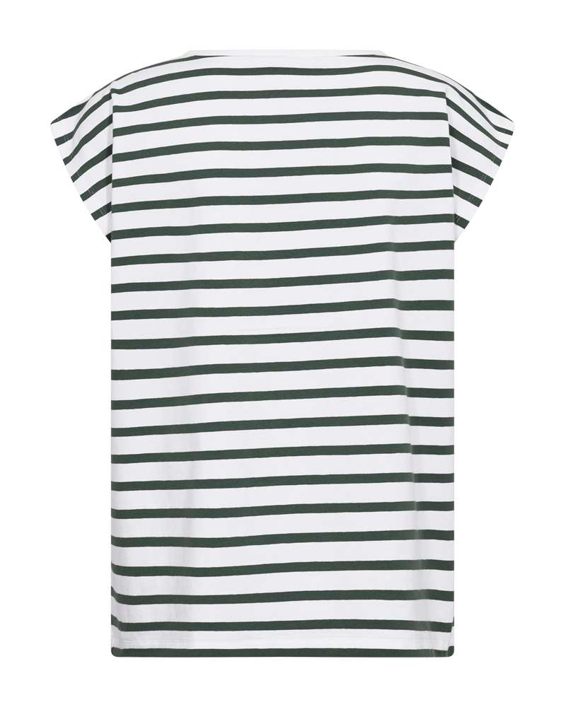 Freequent T-shirt Fenjal Groen - OAK Fashion Noordwolde