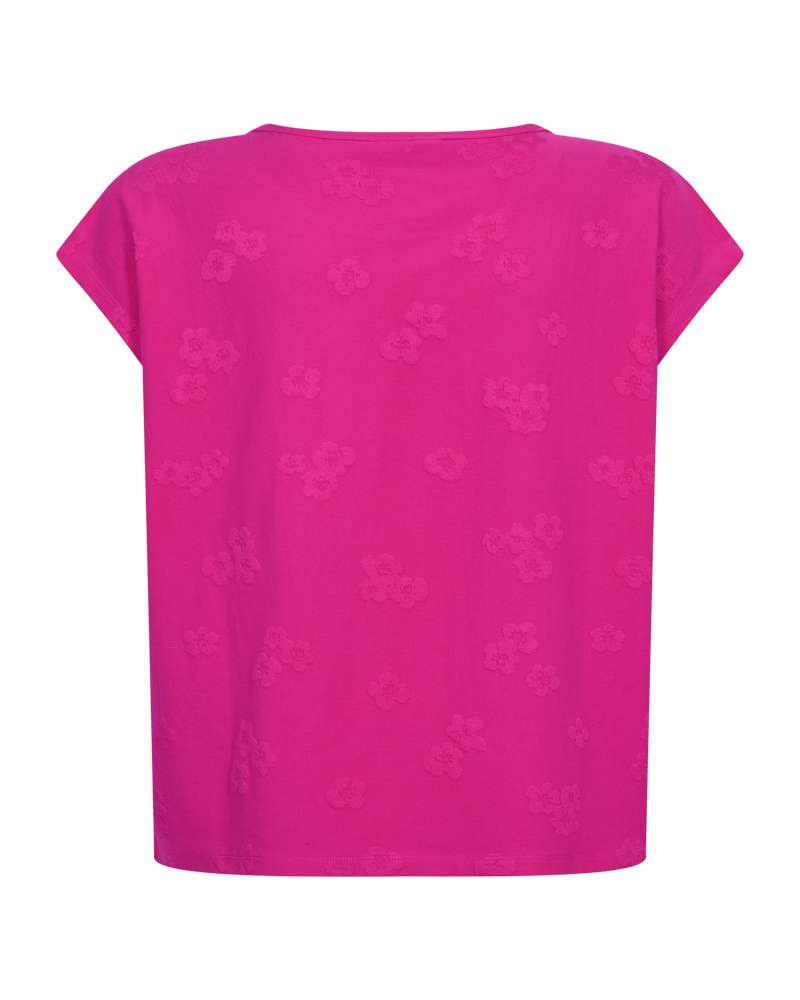 Freequent T-shirt Ziprea Roze - OAK Fashion Noordwolde