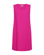 Freequent Jurk Lava Mouwloos Roze - OAK Fashion Noordwolde