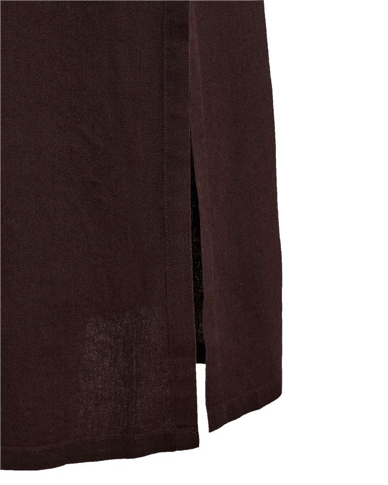 Freequent Jurk Lavisco Bruin - OAK Fashion Noordwolde