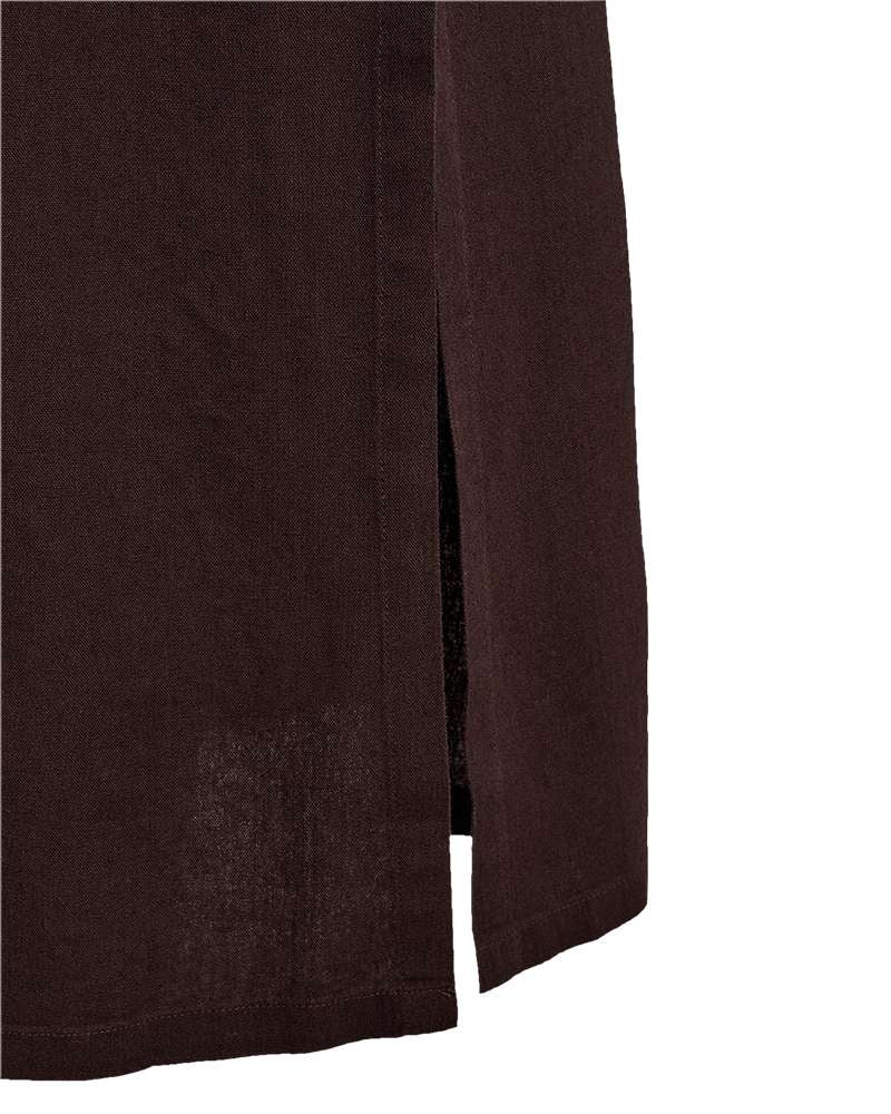 Freequent Jurk Lavisco Bruin - OAK Fashion Noordwolde