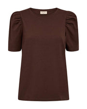 Freequent Top Fenja Bruin - OAK Fashion Noordwolde