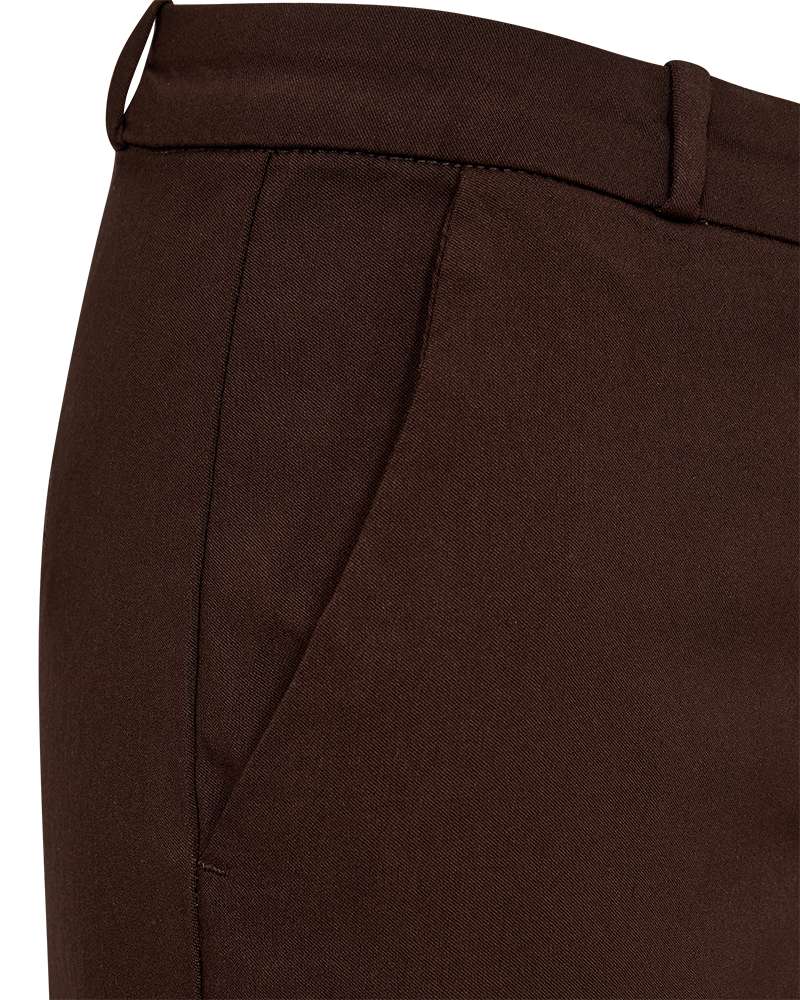 Freequent Pantalon Solvej Bruin - OAK Fashion Noordwolde