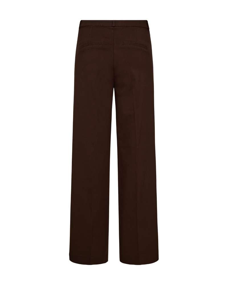 Freequent Pantalon Solvej Bruin - OAK Fashion Noordwolde
