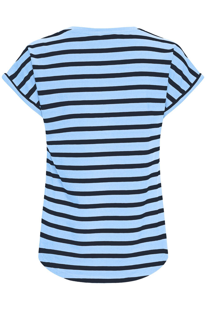 B. Young T-shirt Pamila DELLA ROBBIA BLUE STRIPE - OAK Fashion Noordwolde