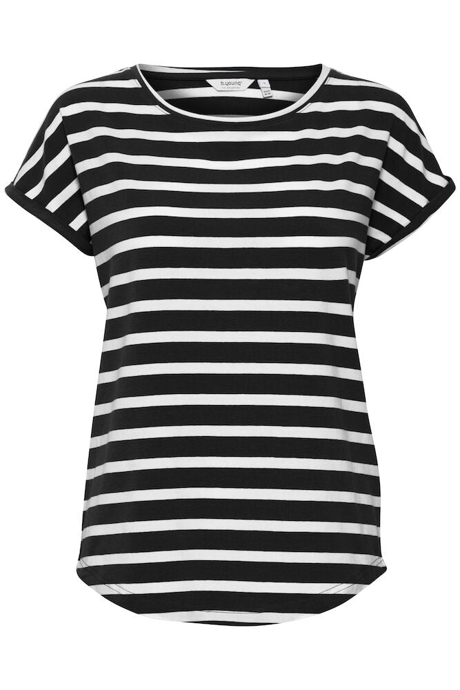 B. Young T-shirt Pamila Zwart - OAK Fashion Noordwolde