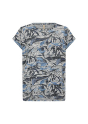 Soya Concept T-shirt Galina Blauw - OAK Fashion Noordwolde