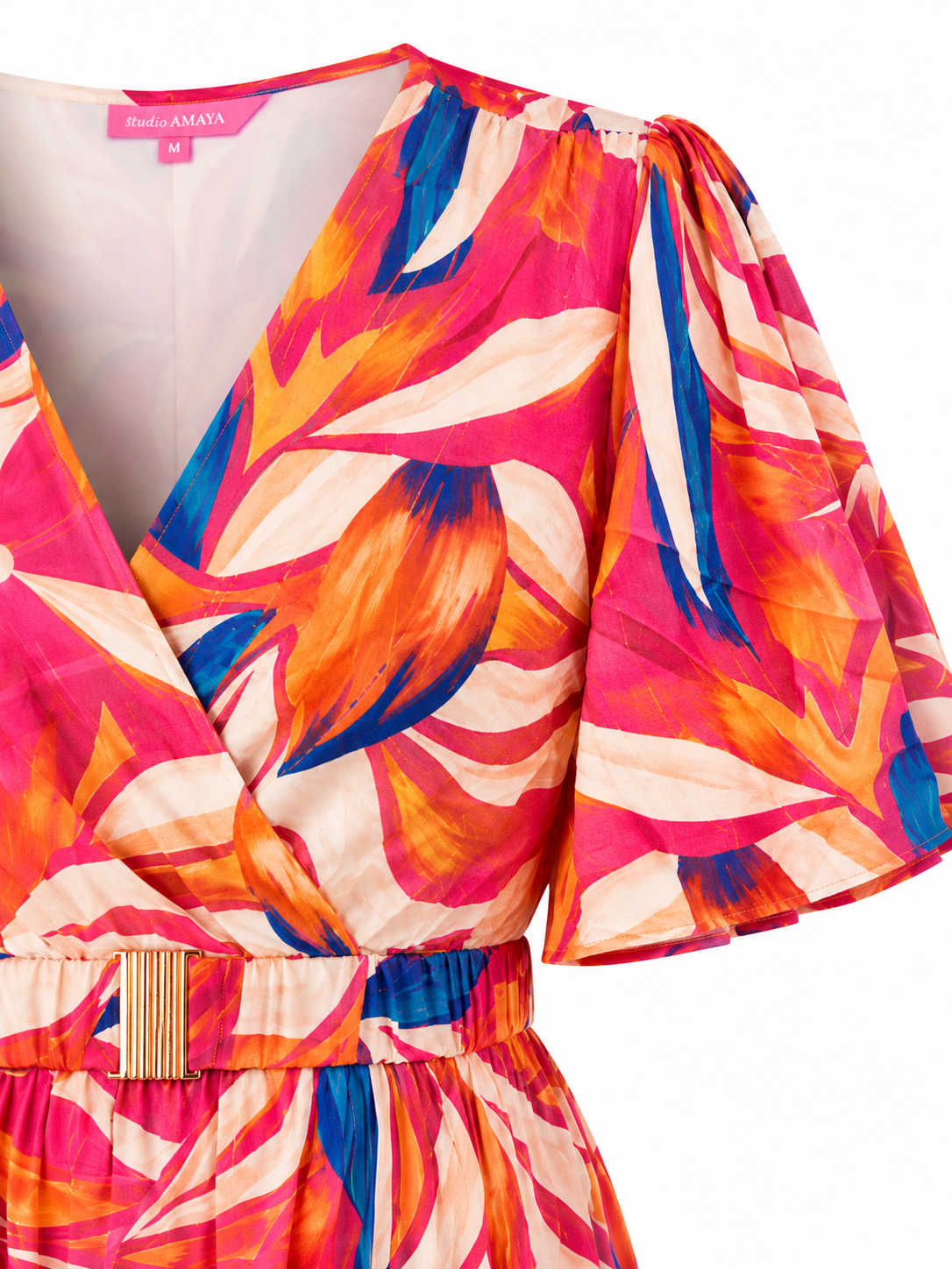 Oak Maxidress Curve Lieke Multi Color - OAK Fashion Noordwolde