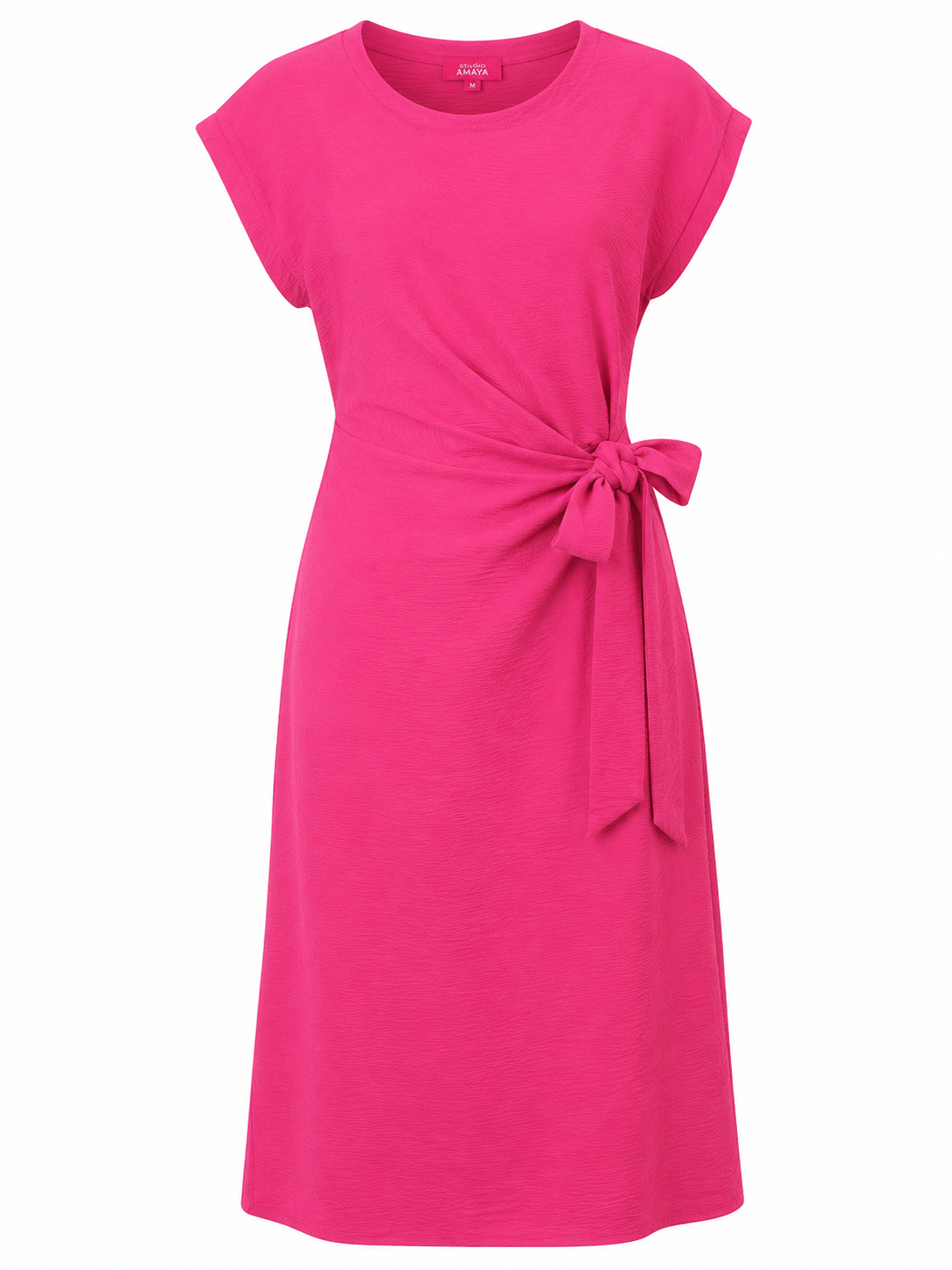 Oak Maxidress Curve Mieke Roze - OAK Fashion Noordwolde