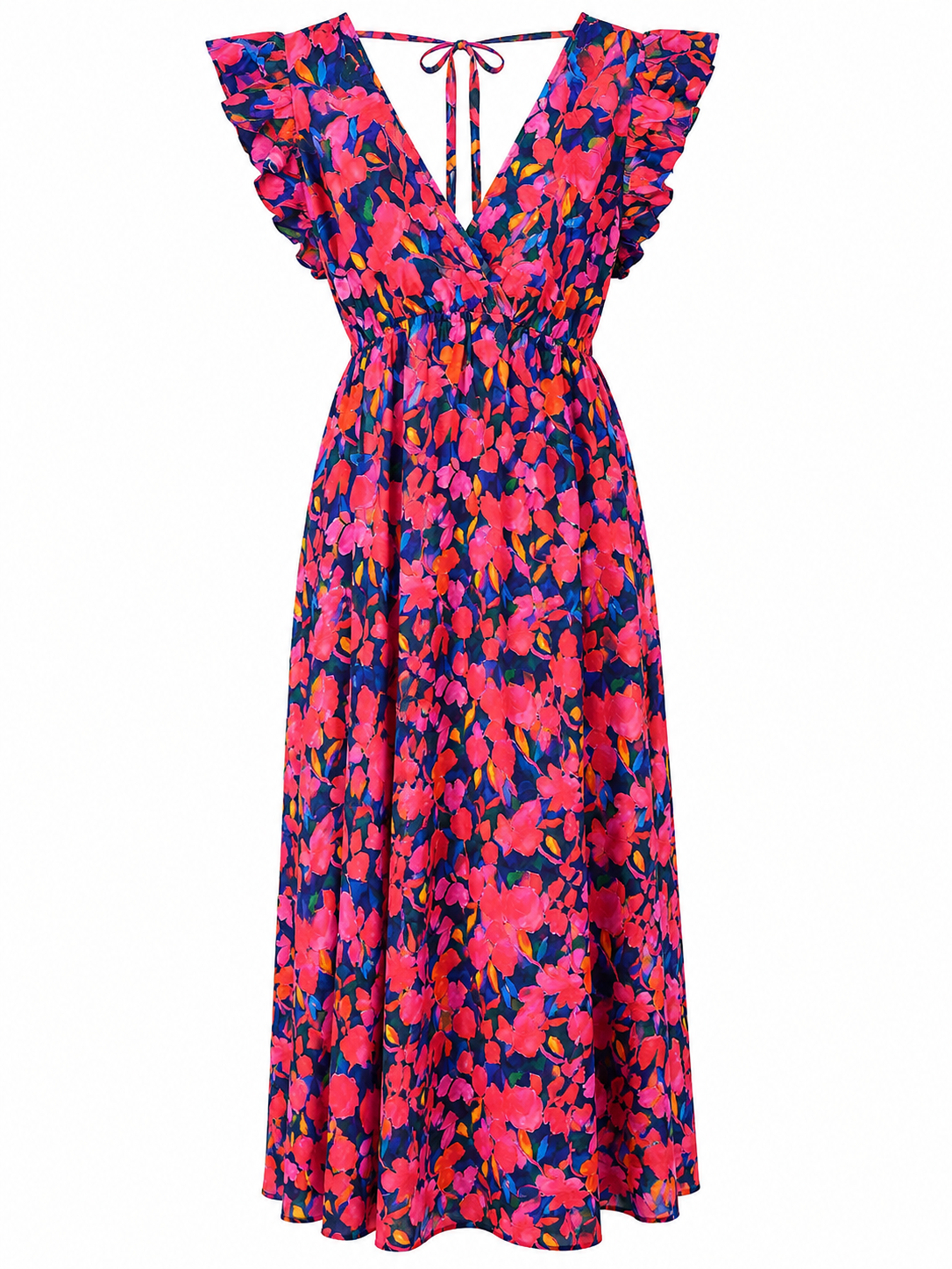 Oak Maxidress Cuve Marit Multi Color - OAK Fashion Noordwolde