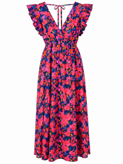 Oak Maxidress Cuve Marit Multi Color - OAK Fashion Noordwolde
