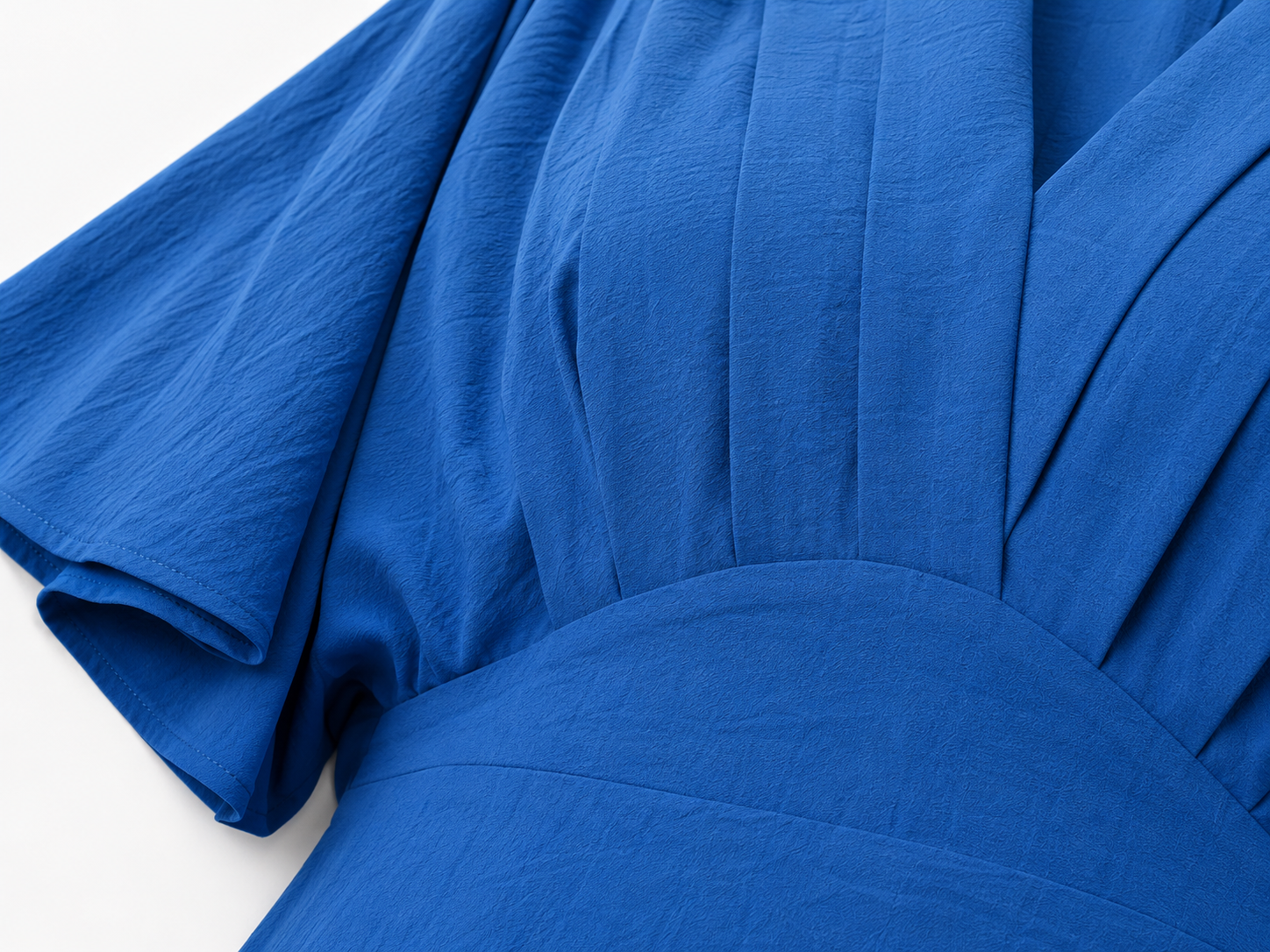 Oak Maxidress Curve Mare Blauw - OAK Fashion Noordwolde