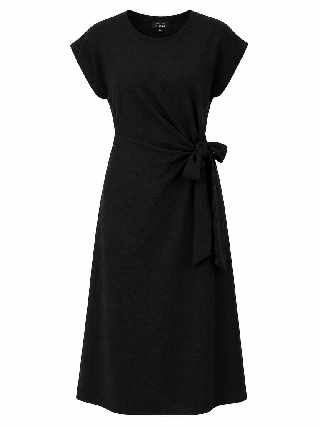 Oak Maxidress Curve Mieke Zwart - OAK Fashion Noordwolde
