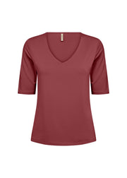 Soya Concept Top Marica Rood - OAK Fashion Noordwolde