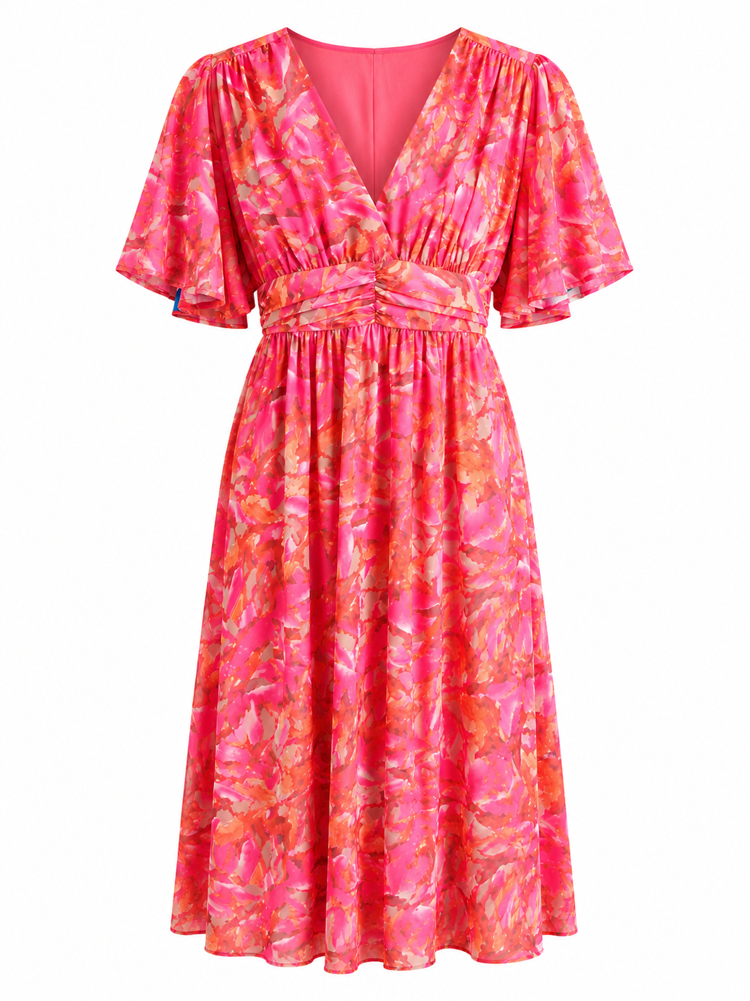 Oak Maxidress Curve Veerle Multi Color - OAK Fashion Noordwolde