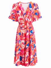 Oak Maxidress Lieke Multi Color - OAK Fashion Noordwolde