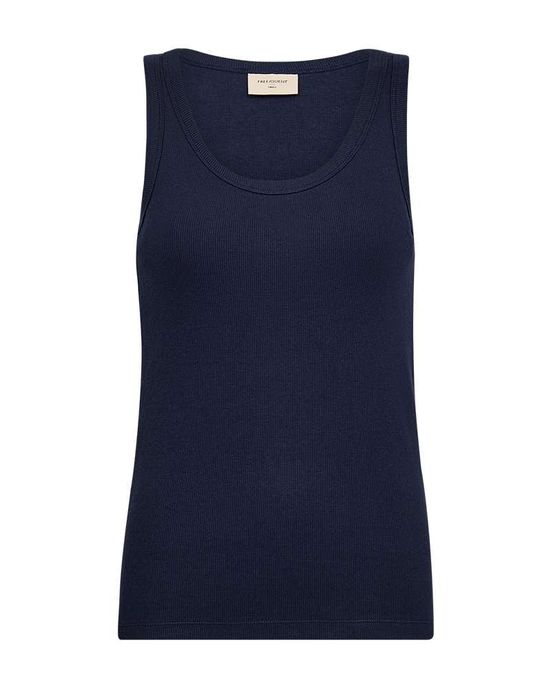 Freequent Singlet Hi navy - OAK Fashion Noordwolde