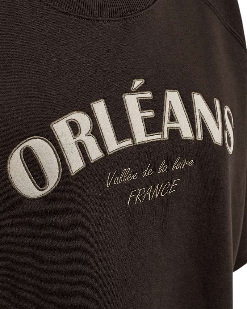 Freequent Sweatshirt Kamala Bruin - OAK Fashion Noordwolde