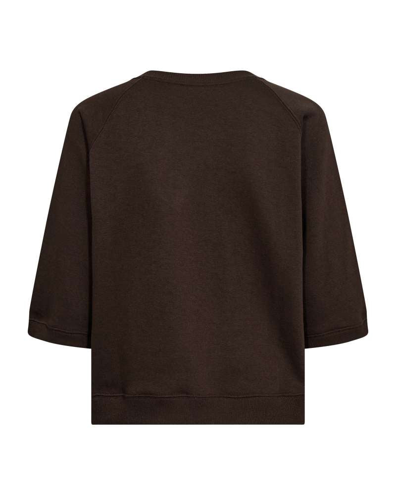 Freequent Sweatshirt Kamala Bruin - OAK Fashion Noordwolde