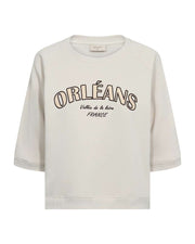 Freequent Sweatshirt Kamala ecru - OAK Fashion Noordwolde