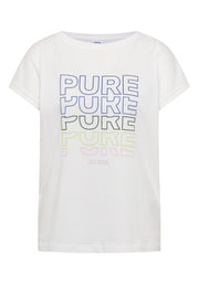 Cecil T-shirt Pure Wit - OAK Fashion Noordwolde