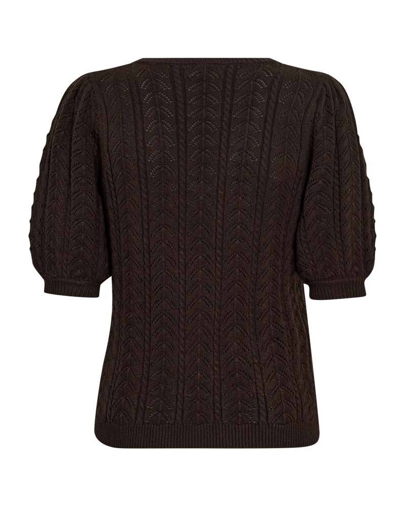 Freequent Pullover Clarry Brown - OAK Fashion Noordwolde