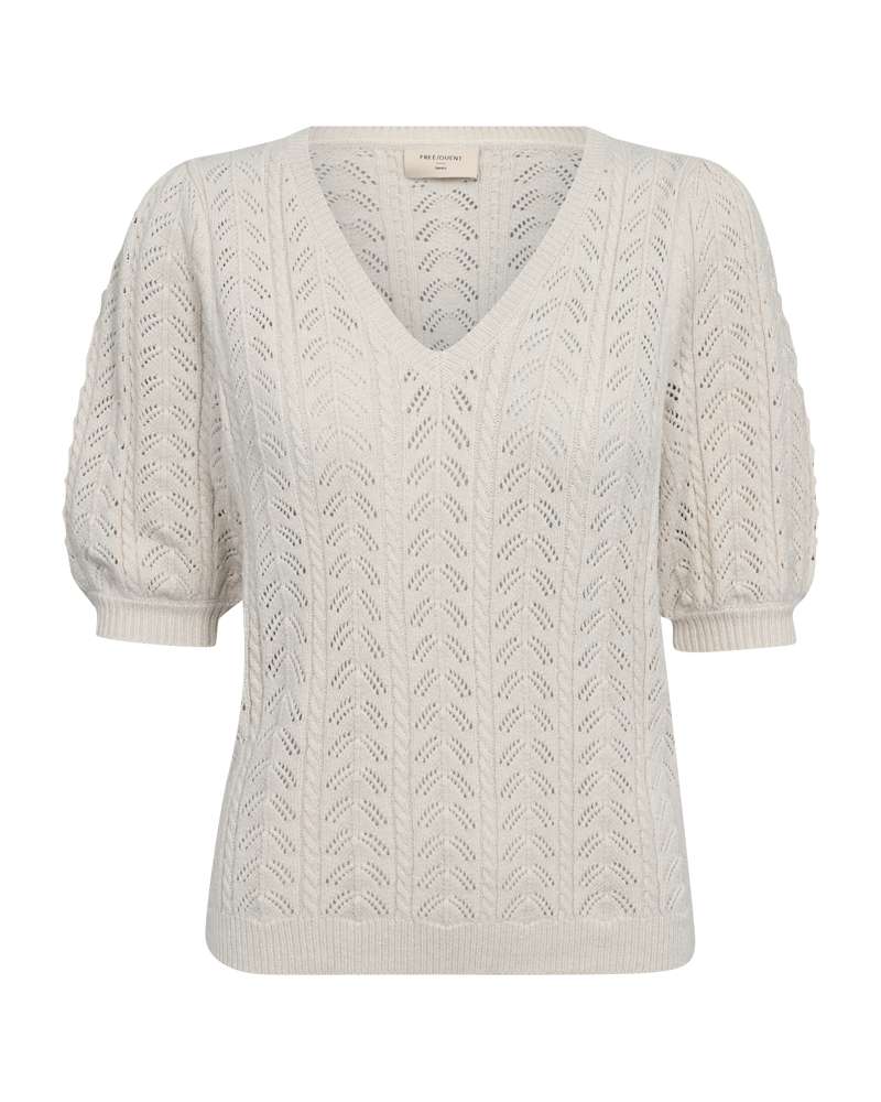 Freequent Pullover Clarry ecru - OAK Fashion Noordwolde