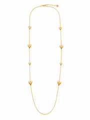 Oak Ketting met Hartjes Goud - OAK Fashion Noordwolde