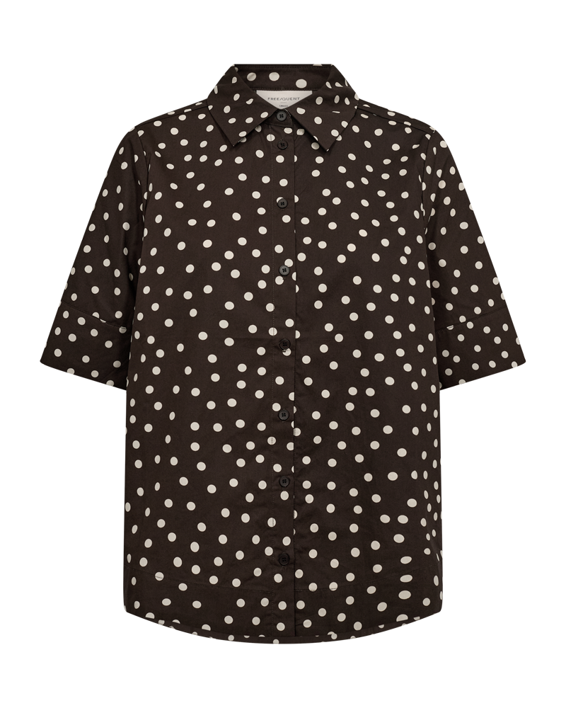 Freequent Blouse Malay Bruin - OAK Fashion Noordwolde