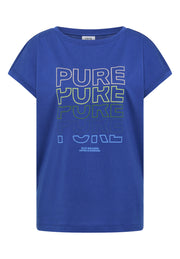 Cecil T-shirt Pure Blauw - OAK Fashion Noordwolde