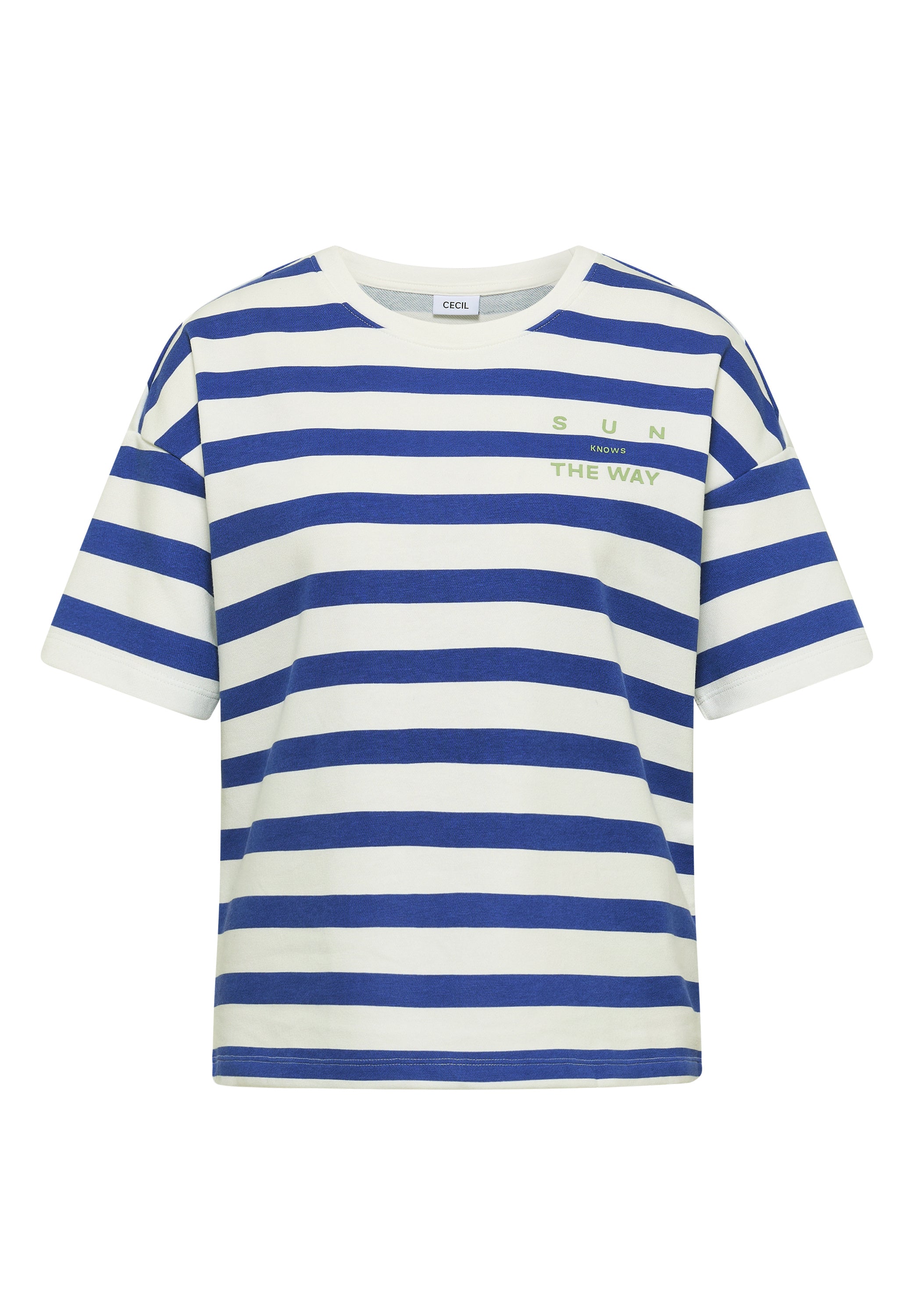 Cecil Top Chest Blauw - OAK Fashion Noordwolde