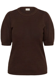 Kaffe Curve Pullover Viviana Coffee Bean - OAK Fashion Noordwolde