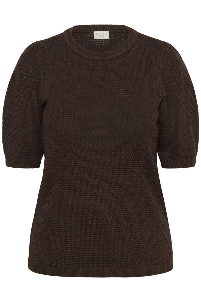 Kaffe Curve Pullover Viviana Coffee Bean - OAK Fashion Noordwolde