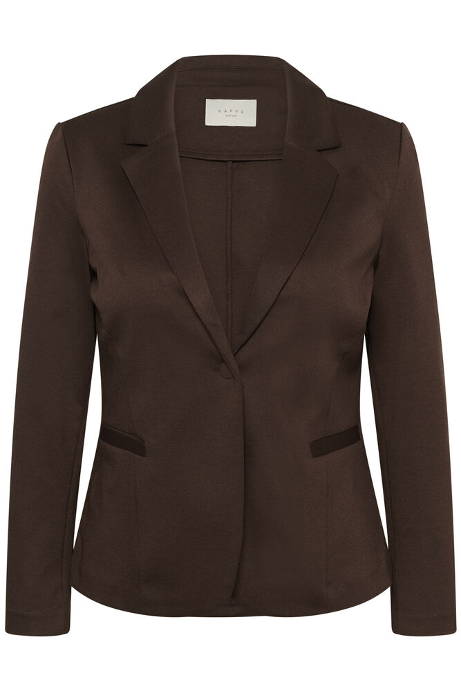 Kaffe Curve Blazer Jenna Bruin - OAK Fashion Noordwolde