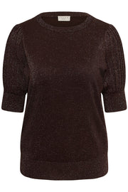 Kaffe Curve Pullover Regitta Bruin - OAK Fashion Noordwolde