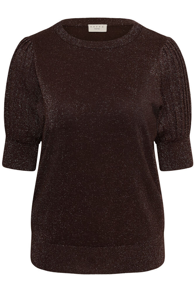 Kaffe Curve Pullover Regitta Bruin - OAK Fashion Noordwolde