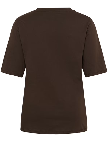Kaffe Curve T-Shirt Calma Coffee Bean - OAK Fashion Noordwolde