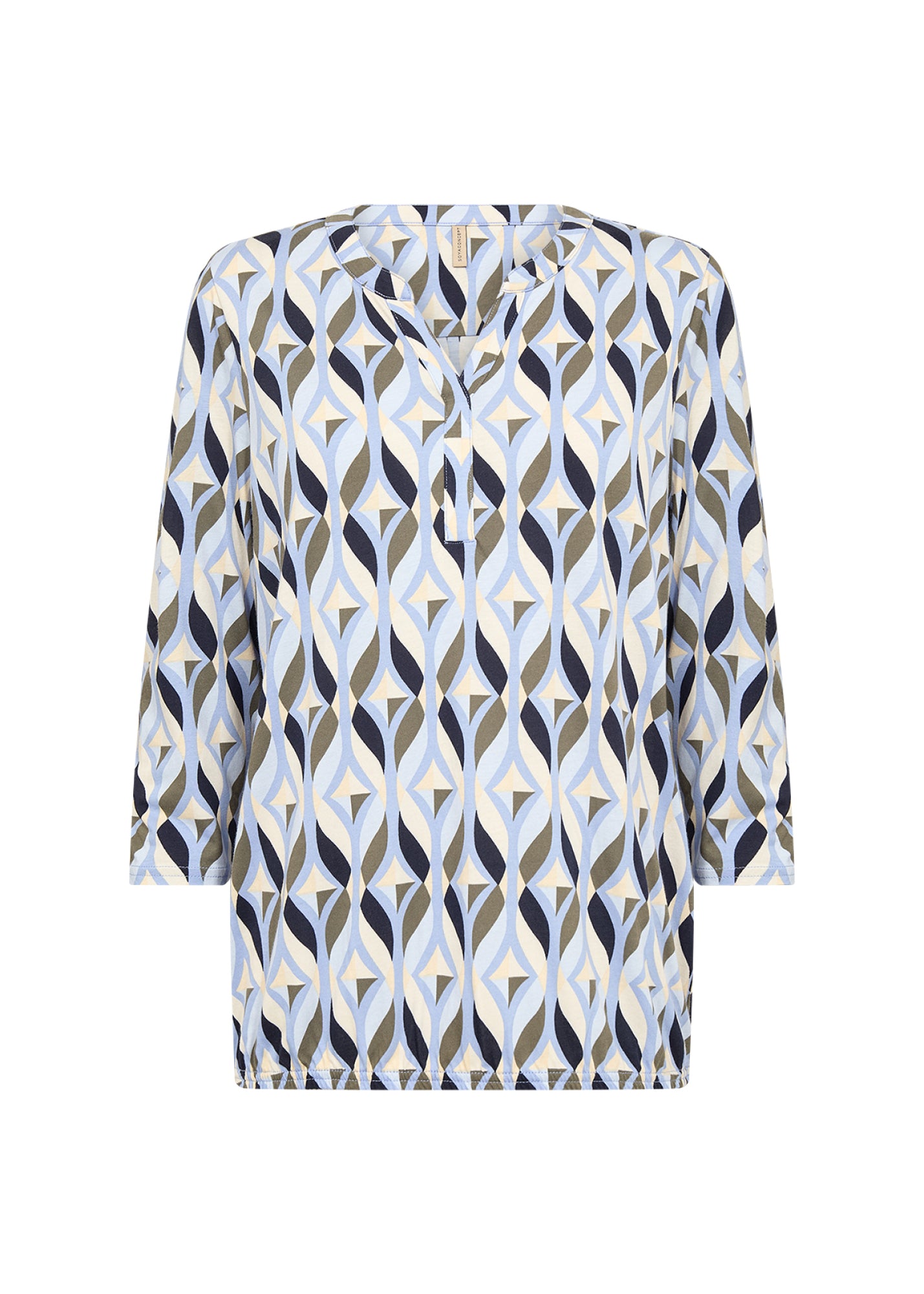 Soya Concept Top Felicity Blauw - OAK Fashion Noordwolde