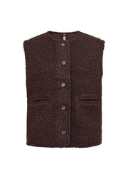 Soya Concept Gilet Shaima Bruin - OAK Fashion Noordwolde