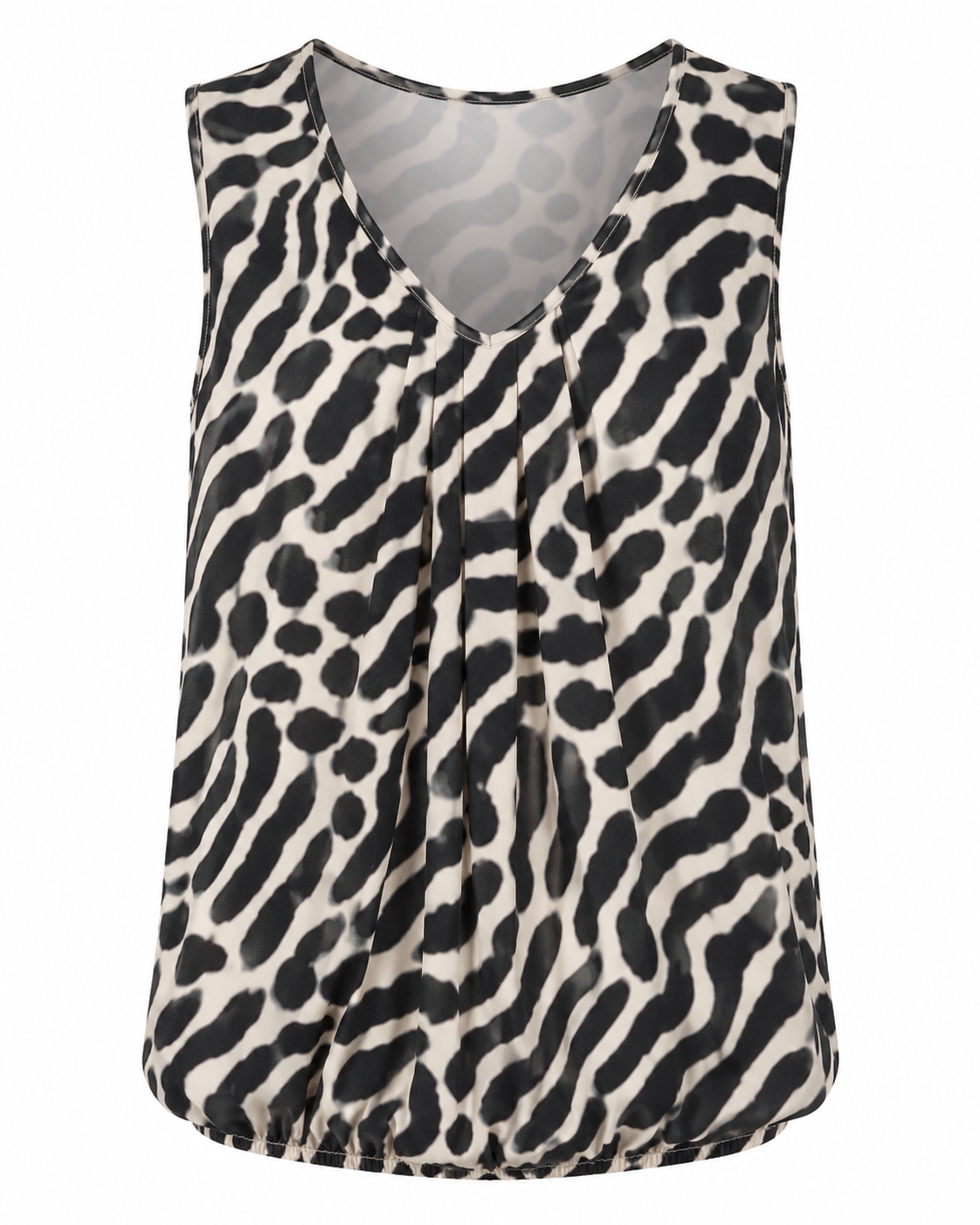 Iz Naiz Top V-hals Black - OAK Fashion Noordwolde